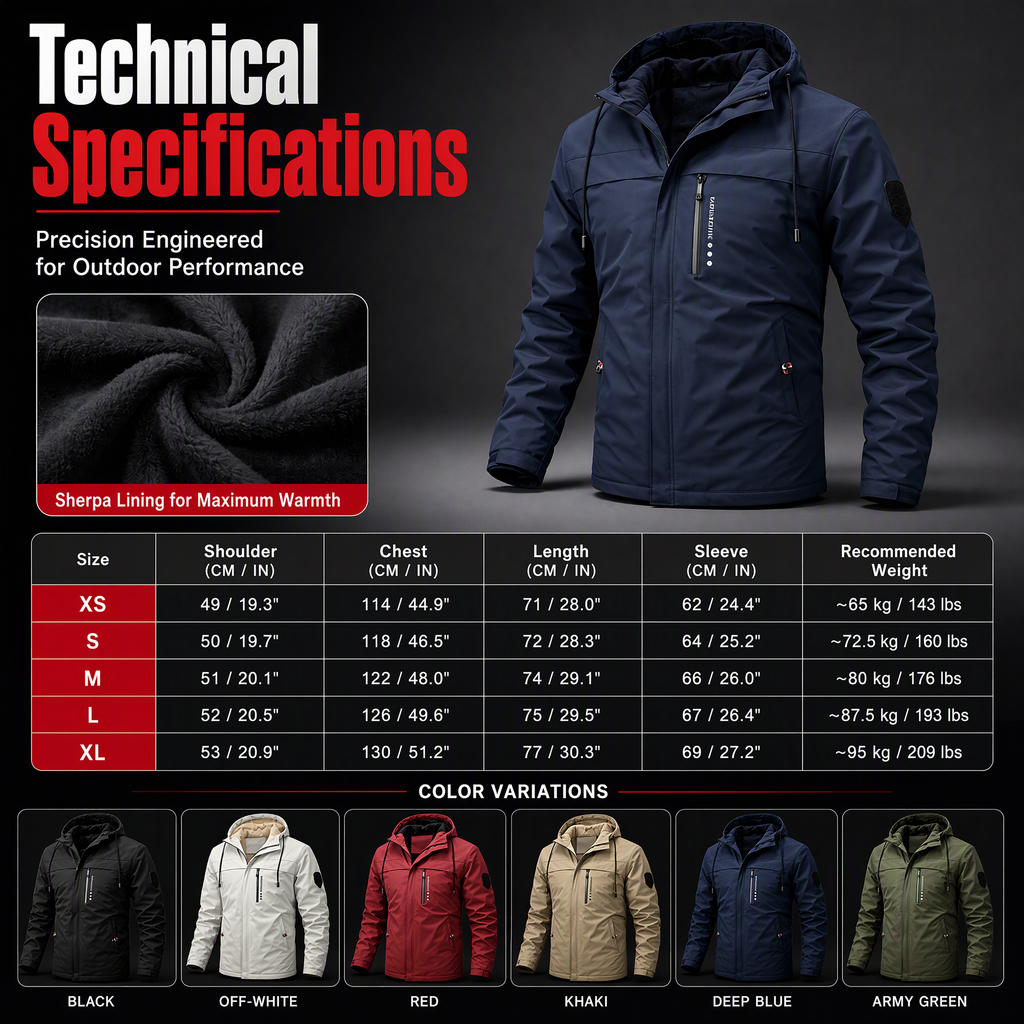 Men's American Retro Plush Lined Loose Fit Spring Autumn Coat