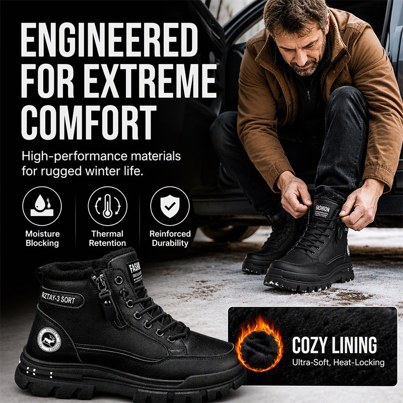 ✨Men's Winter Non-Slip Warm Lining Boots