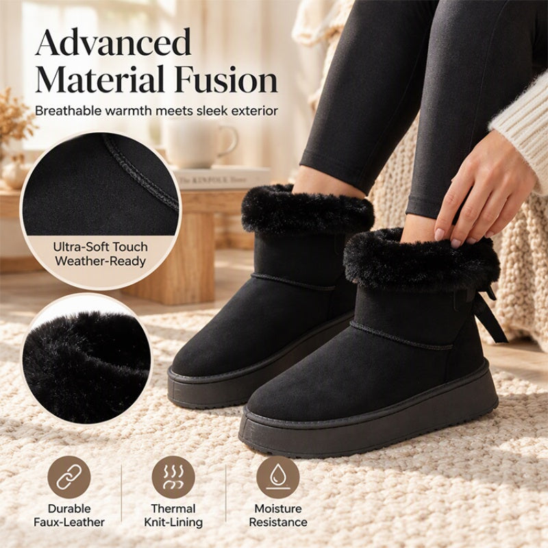 Women's Platform Mid-Calf Snow Boots