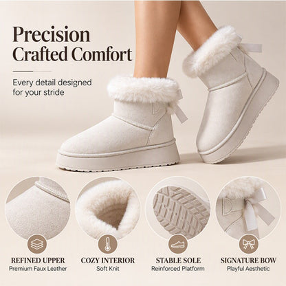 Women's Platform Mid-Calf Snow Boots