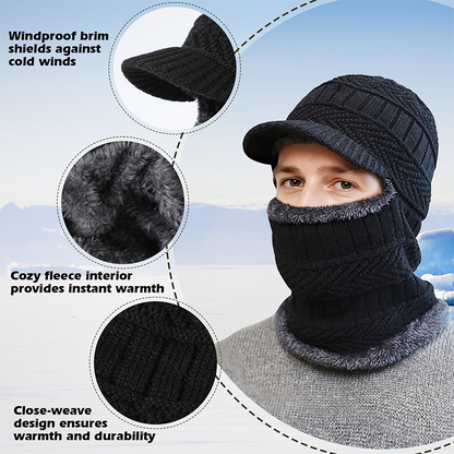 ❄️ 3-in-1 Winter Balaclava – Insulated Hood with Protective Goggles ✨ | 30-Day Money-Back Guarantee