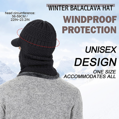 ❄️ 3-in-1 Winter Balaclava – Insulated Hood with Protective Goggles ✨ | 30-Day Money-Back Guarantee