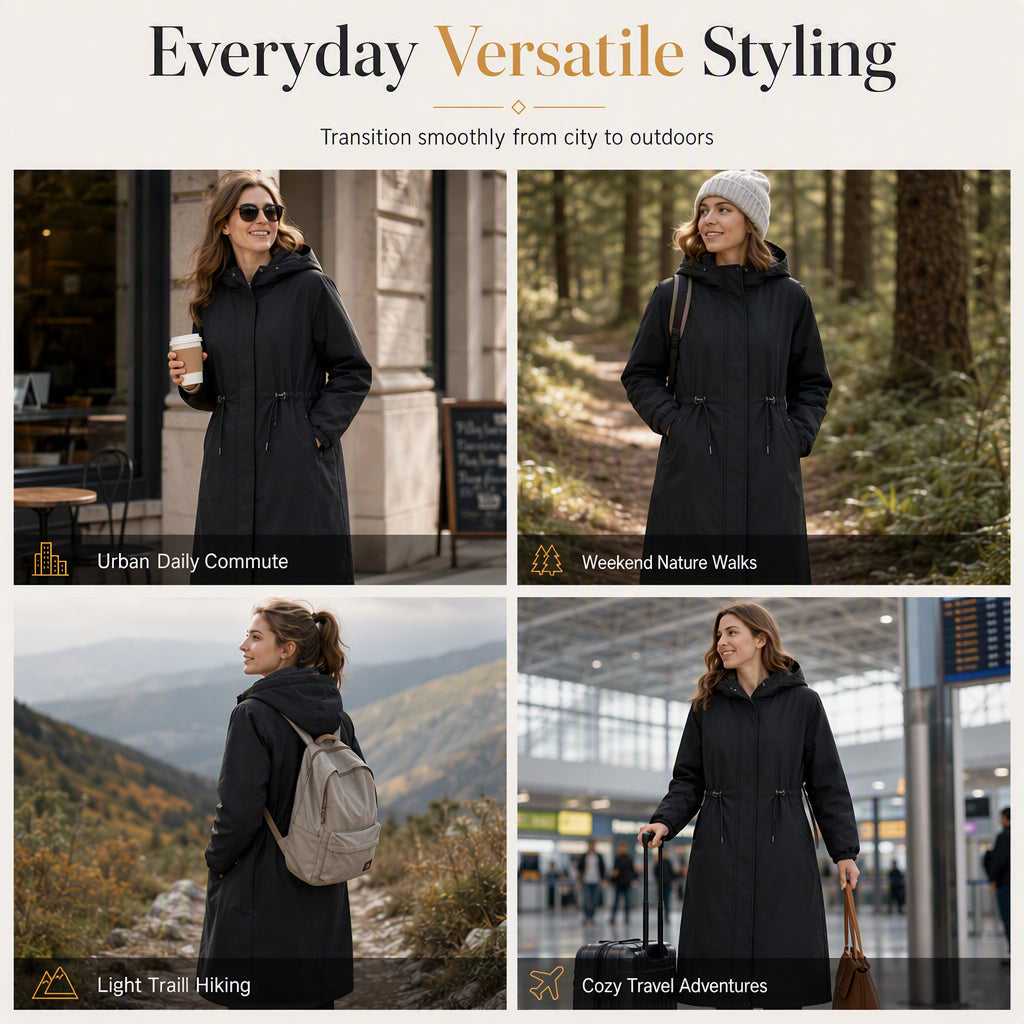 Women's Outdoor Windproof Hiking Coat