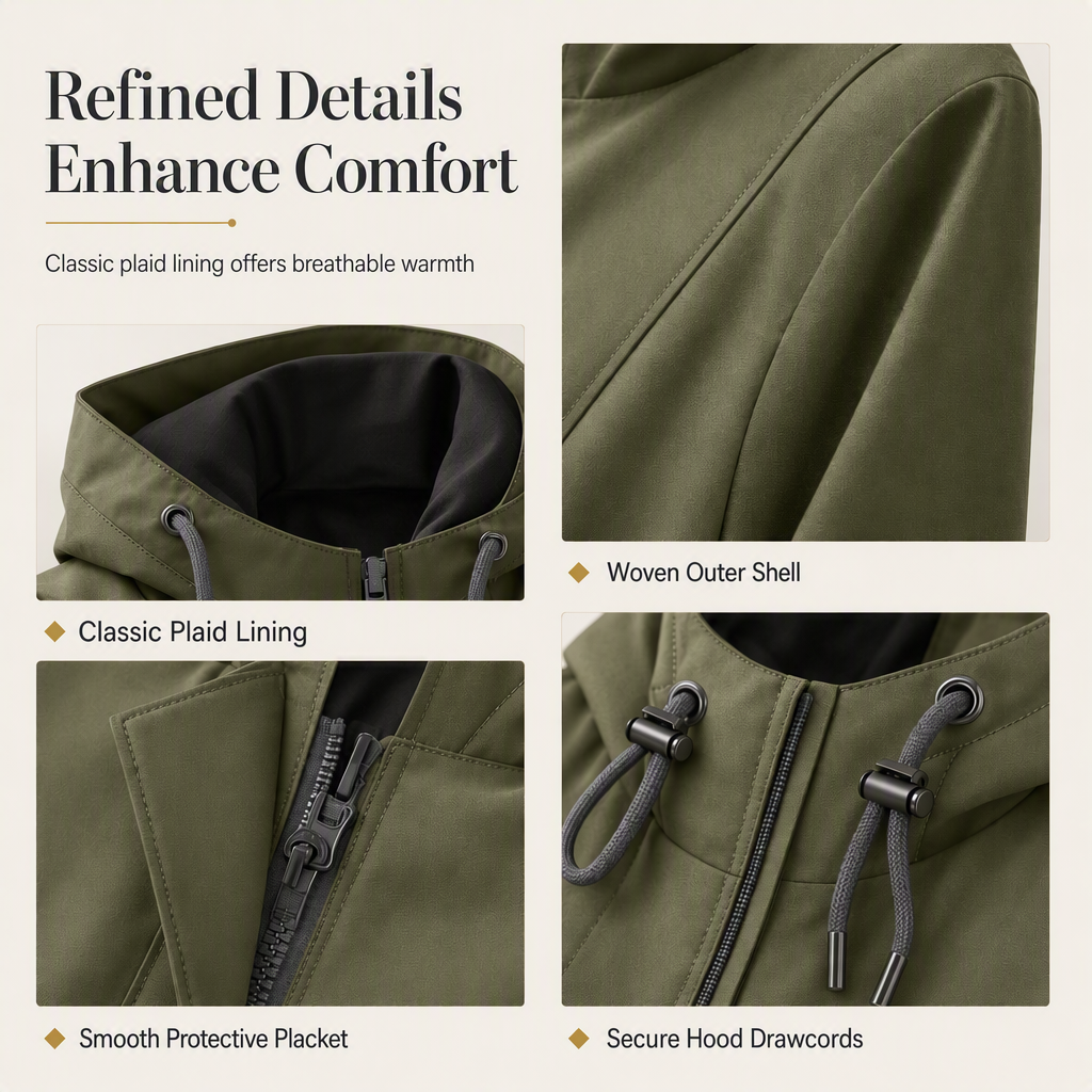 Women's Outdoor Windproof Hiking Coat