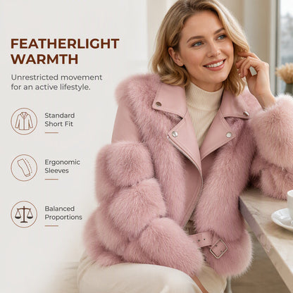 Women's Faux Fur Short Winter Coat