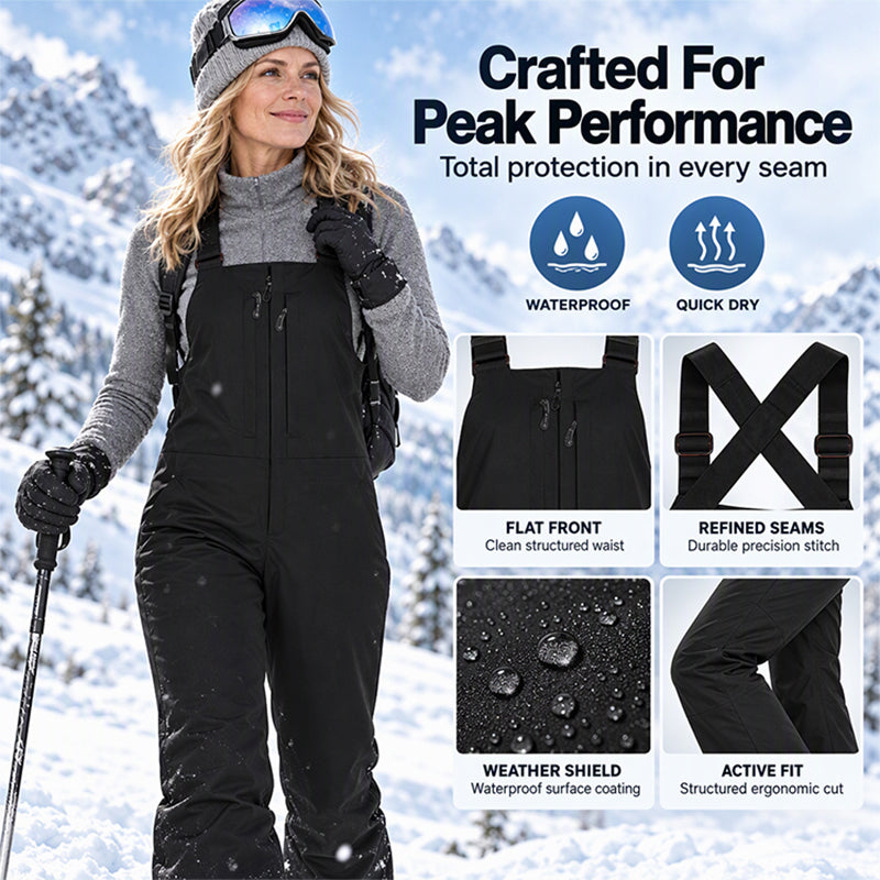 ❄️ Unisex Waterproof Ski Bib Pants ✨ – Snow-Ready Protection | Free Shipping 🚚