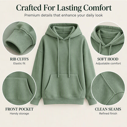 Women's Casual Oversized Drawstring Hoodie