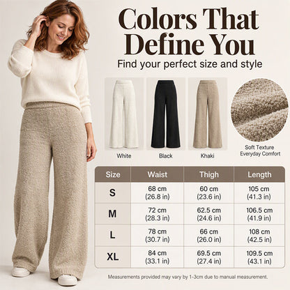 🔥 New Arrival – 50% OFF Now! 👖 Women's Cozy Soft Wide-Leg Pants ✨ ultra-soft fabric, loose wide leg, comfy casual trousers