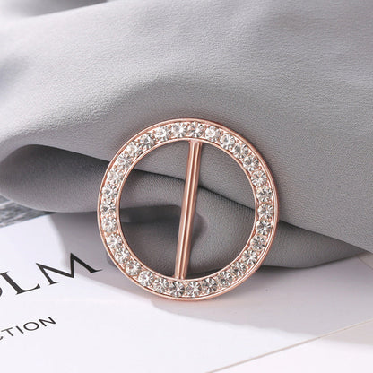Elegant Metal Shirt Corner Buckle