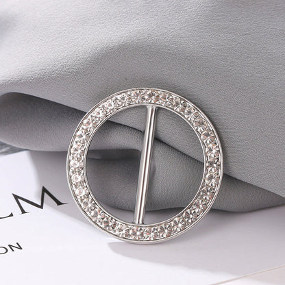 Elegant Metal Shirt Corner Buckle