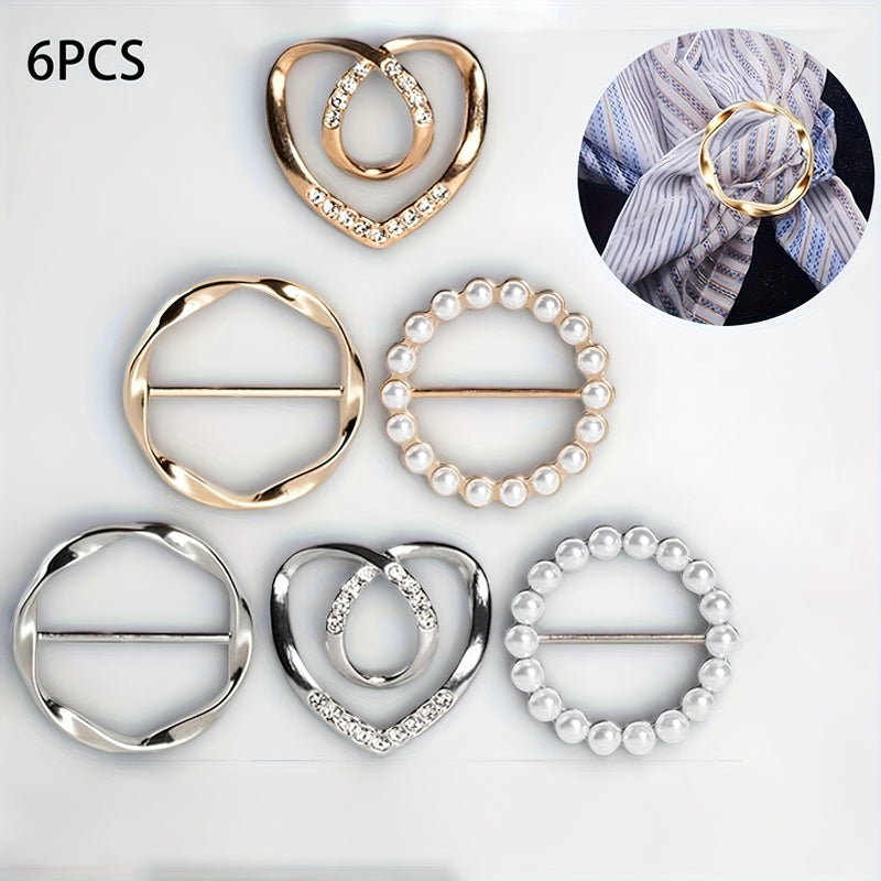 Elegant Metal Shirt Corner Buckle