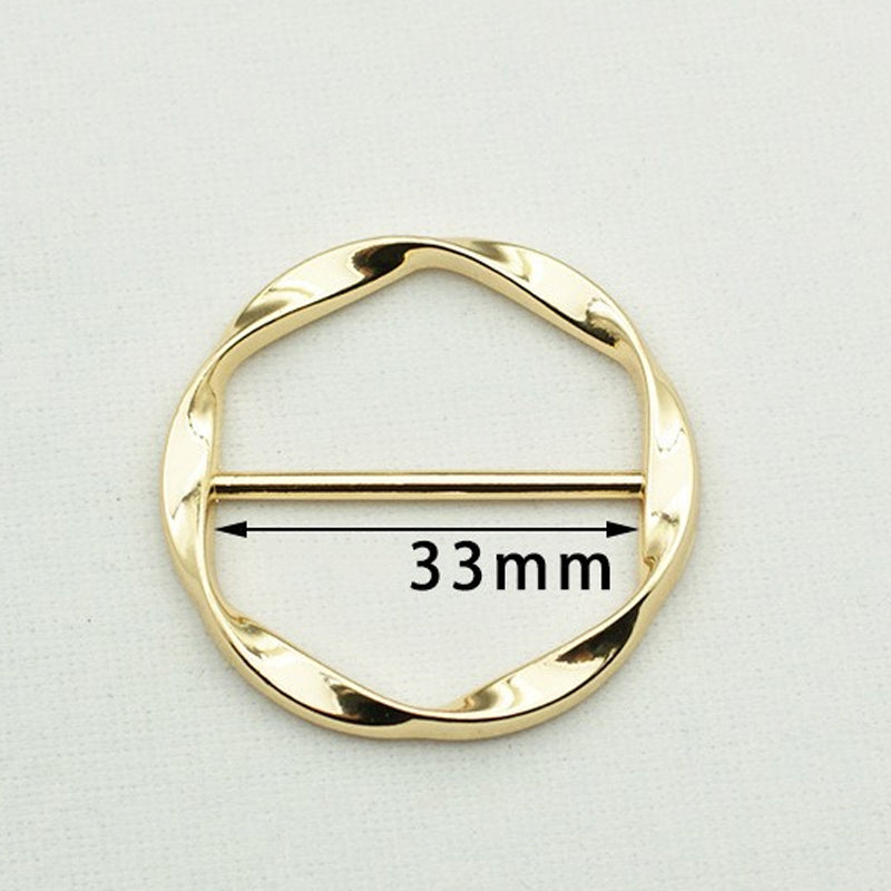 Elegant Metal Shirt Corner Buckle