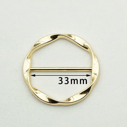 Elegant Metal Shirt Corner Buckle