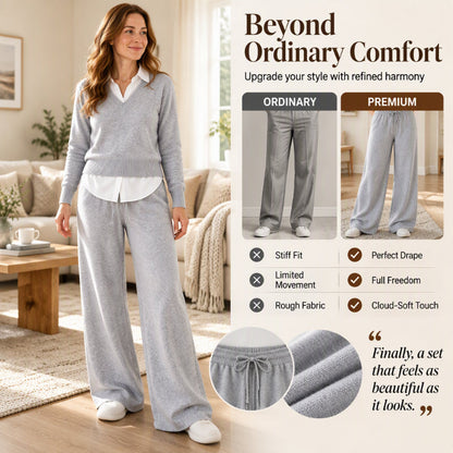 ☕️ Women's Casual Cozy Knit 3-Piece Set