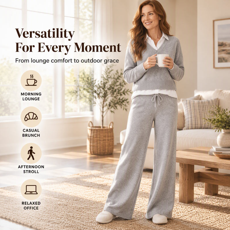 ☕️ Women's Casual Cozy Knit 3-Piece Set