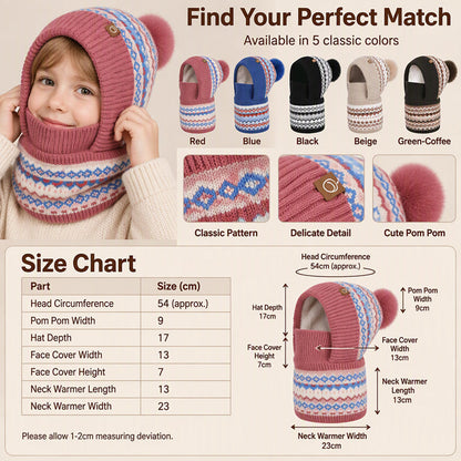 Childrens Winter Windproof Thermal Balaclava