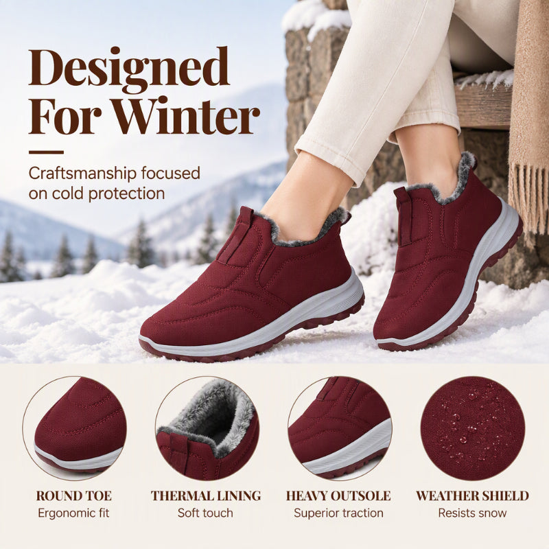Unisex Winter Warm Anti-Slip Slip-on Shoes
