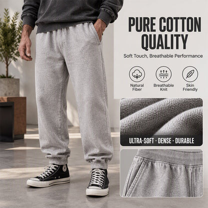 Men's Casual Athletic Washed Sweatpants