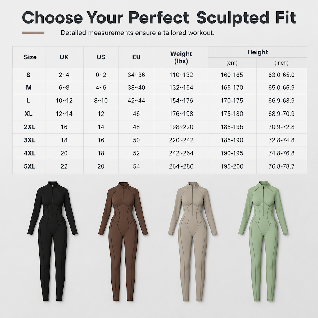 Women's Ribbed Mock Neck Half Zip Jumpsuit High Impact Yoga and Fitness Bodysuit