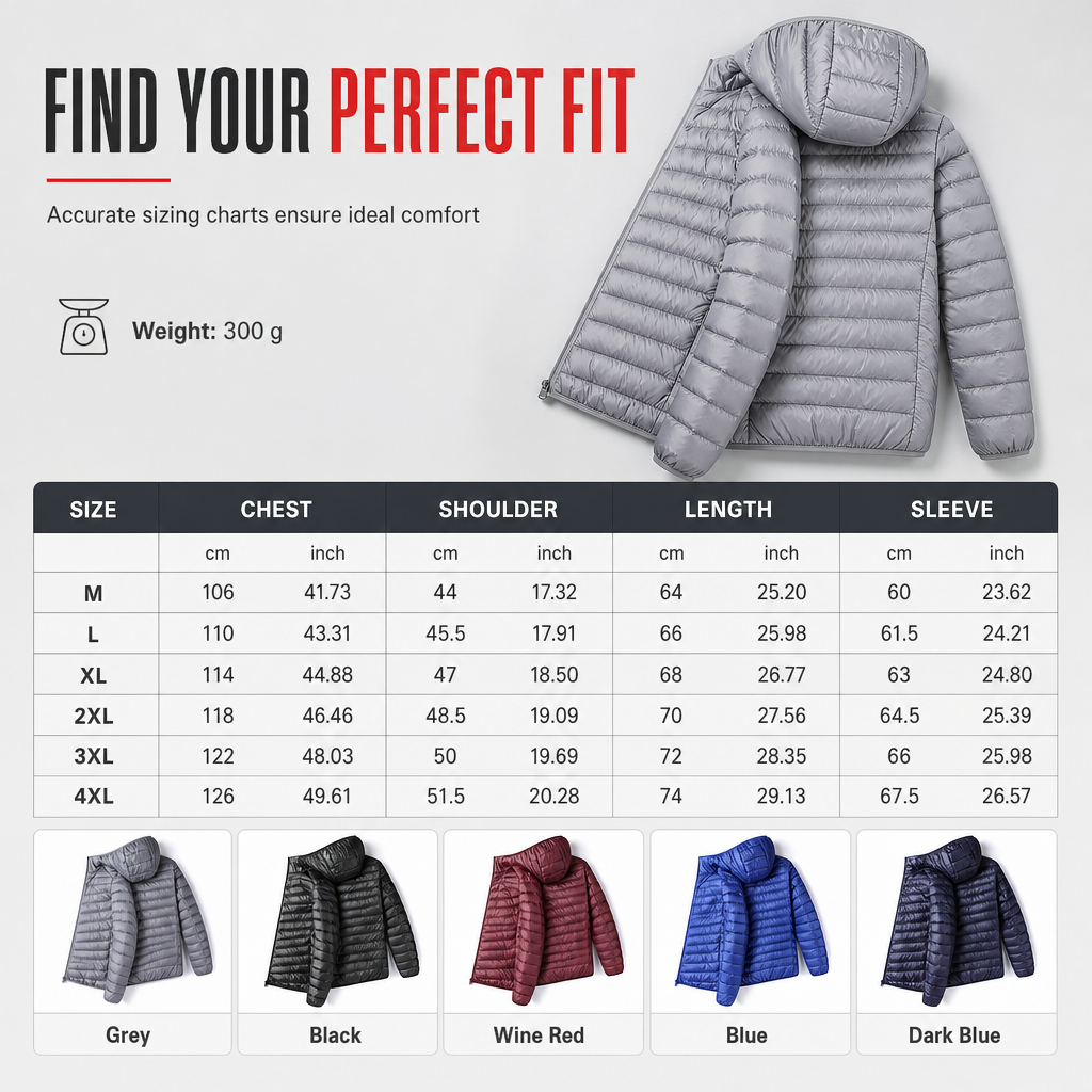 Men's Lightweight Hooded Cotton Padded Solid Color Autumn Winter Short Coat