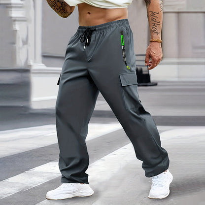 Men's Plush-Lined Waterproof Cargo Pants