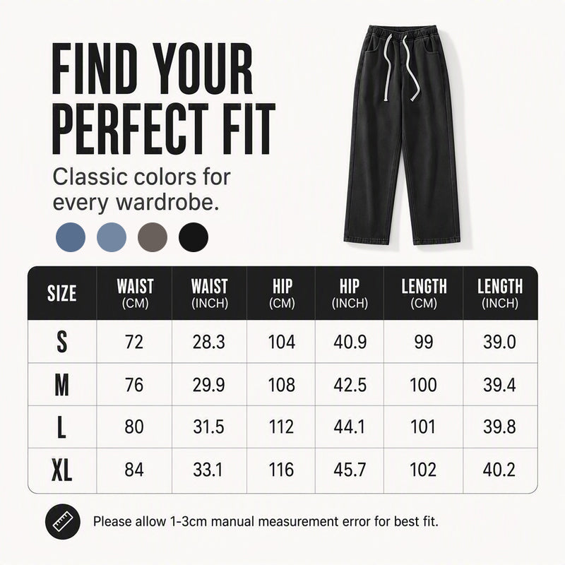 Women's Warm-Lined Straight-Leg Denim Jeans