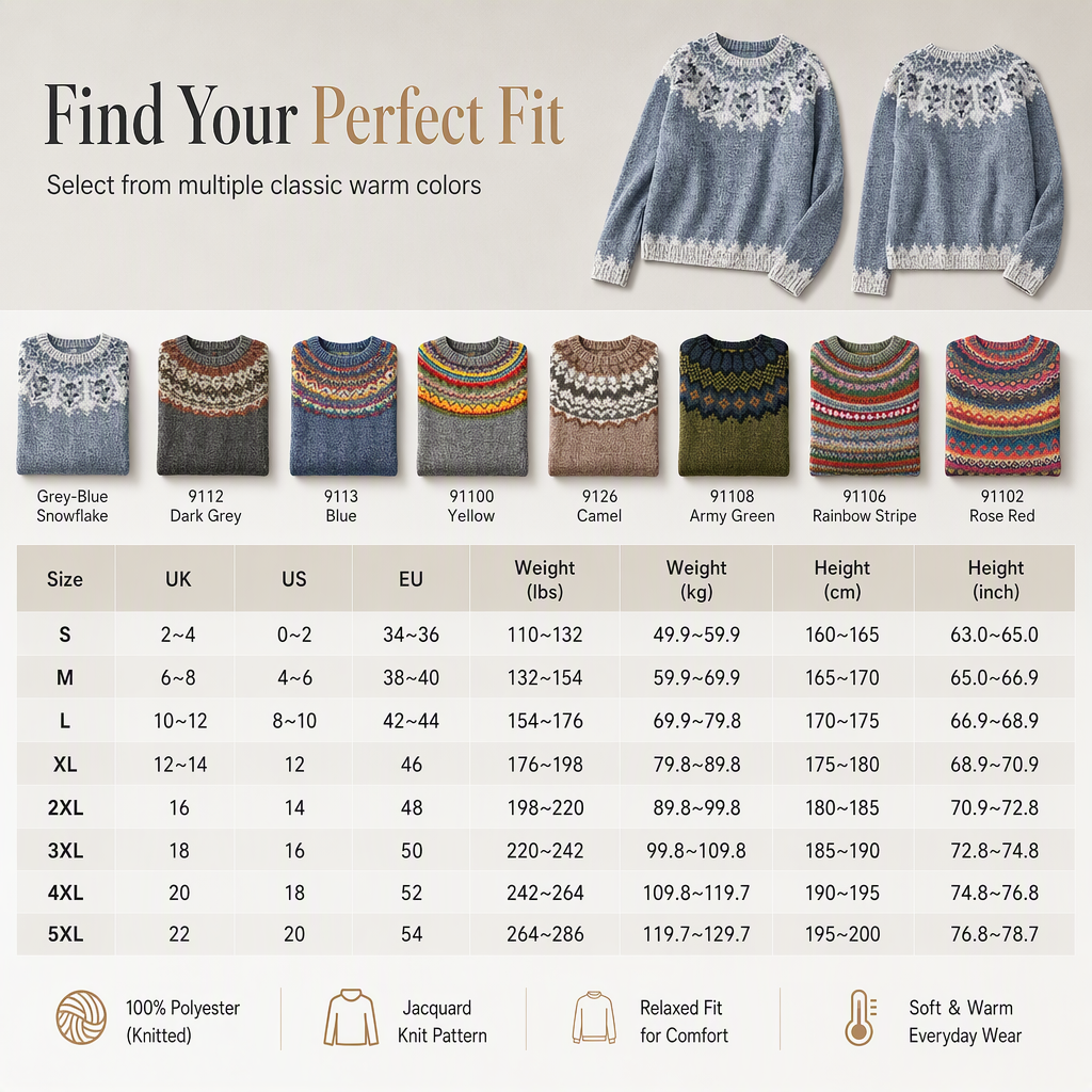Women's Loose Fit Crewneck Color Block Knit Pullover Sweater
