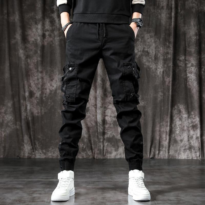 👖 Streamlined Fit, Toasty Warmth | Men's Casual Warm Slim Fit Cargo Pants