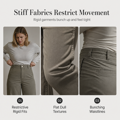 Women's Casual High-Waisted Wide Leg Corduroy Pants