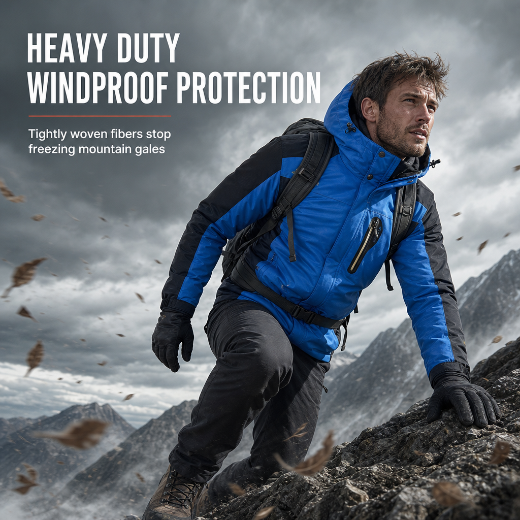 Spring Single Layer Outdoor Hiking Water Repellent and Wear Resistant Mountaineering Windbreaker🔥𝙁𝙧𝙚𝙚 𝙎𝙝𝙞𝙥𝙥𝙞𝙣𝙜
