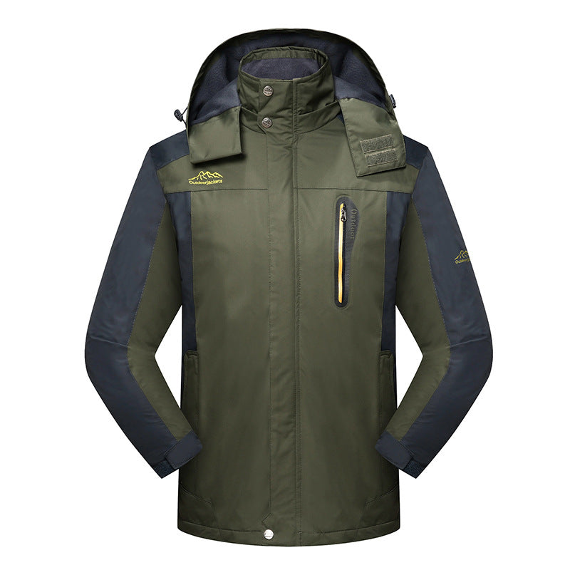 Spring Single Layer Outdoor Hiking Water Repellent and Wear Resistant Mountaineering Windbreaker🔥𝙁𝙧𝙚𝙚 𝙎𝙝𝙞𝙥𝙥𝙞𝙣𝙜