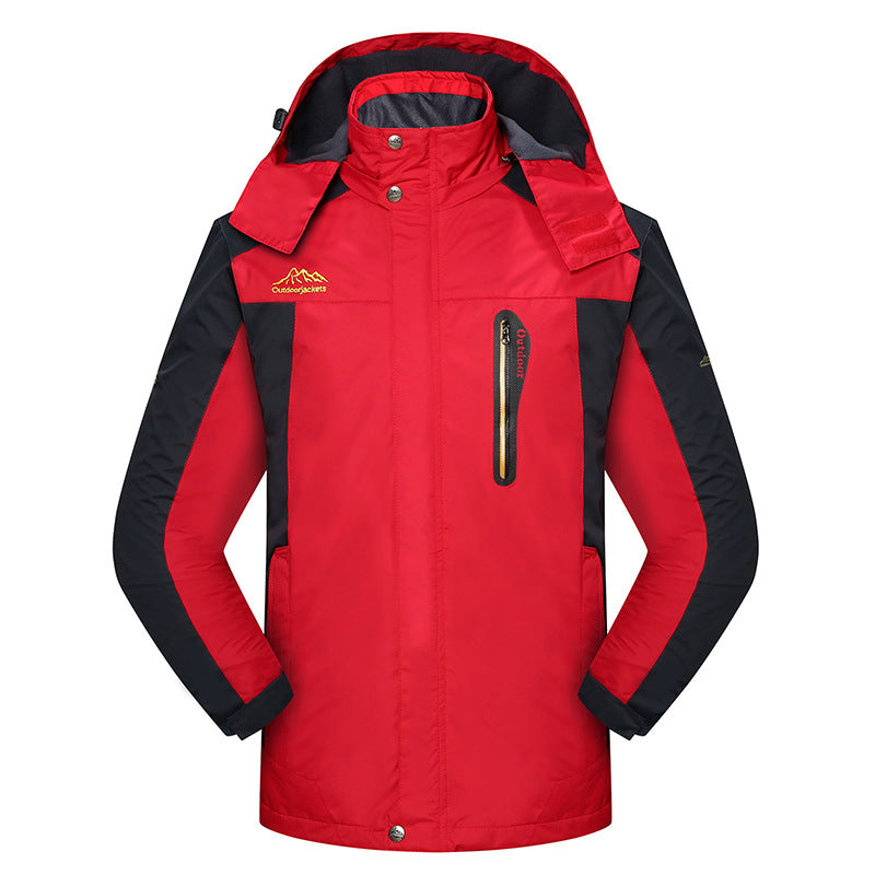 Spring Single Layer Outdoor Hiking Water Repellent and Wear Resistant Mountaineering Windbreaker🔥𝙁𝙧𝙚𝙚 𝙎𝙝𝙞𝙥𝙥𝙞𝙣𝙜