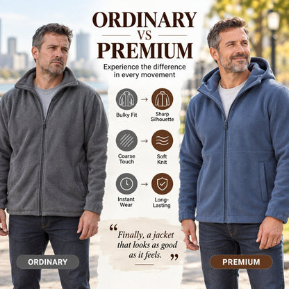 🔥Men's Casual Winter Thermal Hooded Jacket