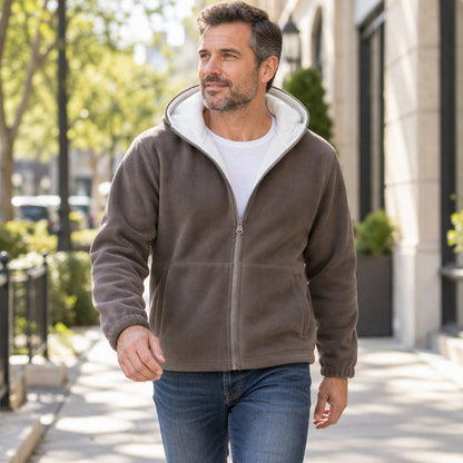🔥Men's Casual Winter Thermal Hooded Jacket