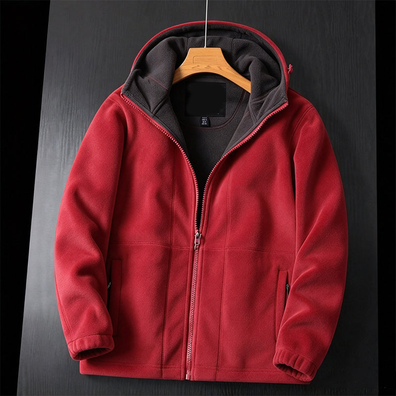 🔥Men's Casual Winter Thermal Hooded Jacket
