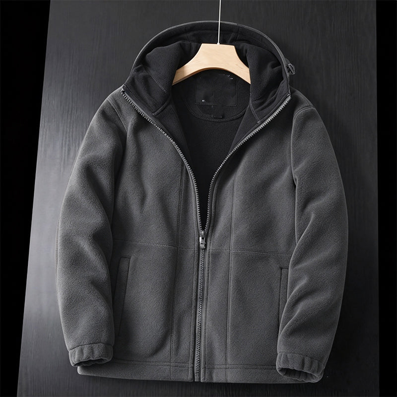 🔥Men's Casual Winter Thermal Hooded Jacket