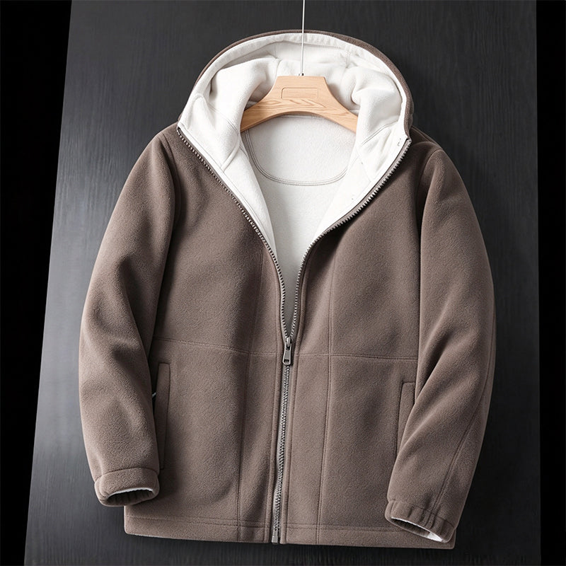 🔥Men's Casual Winter Thermal Hooded Jacket