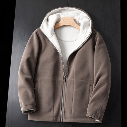 🔥Men's Casual Winter Thermal Hooded Jacket
