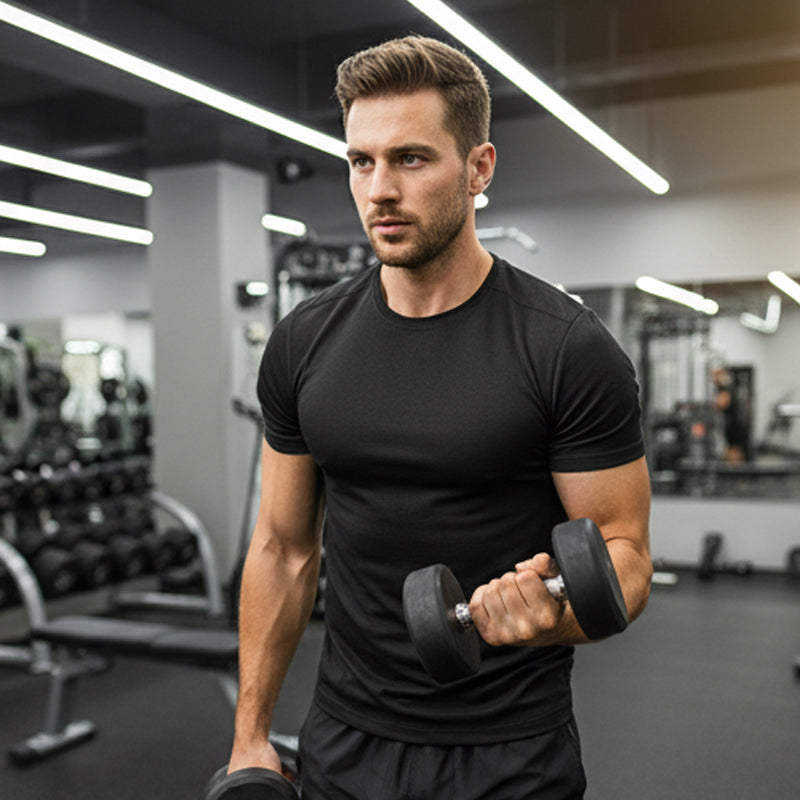Men's Sweat Enhancing Compression Shirt for Weight Loss