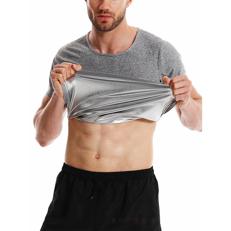 Men's Sweat Enhancing Compression Shirt for Weight Loss