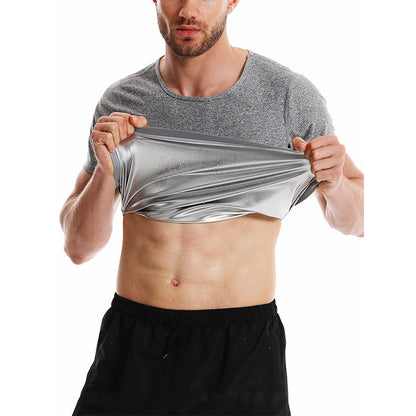 Men's Sweat Enhancing Compression Shirt for Weight Loss