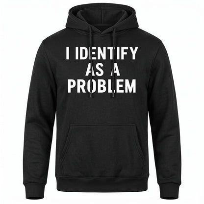 😄 Playful Graphic, Easy Everyday Comfort | Men's Humorous Graphic Hooded Sweatshirt