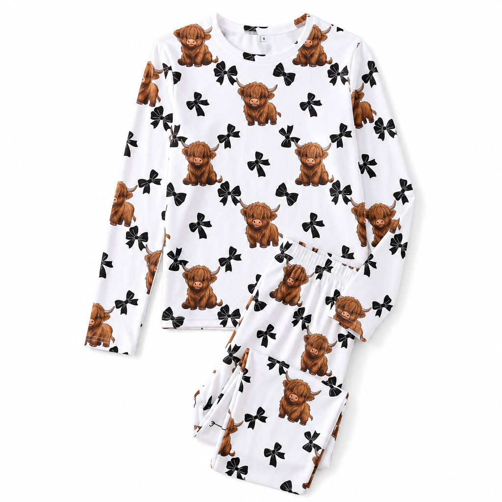 ☁️ Cloud-Soft Touch, Easy Lounging Comfort | Women's Soft Milk Silk Pajama Set Long Sleeve Top and Long Pants Casual Loungewear