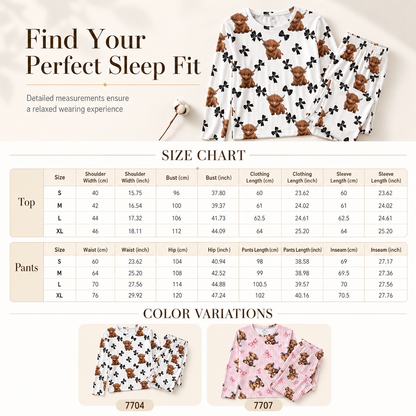 ☁️ Cloud-Soft Touch, Easy Lounging Comfort | Women's Soft Milk Silk Pajama Set Long Sleeve Top and Long Pants Casual Loungewear