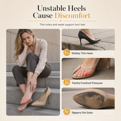 Women's Platform Chunky Heel Boots for Autumn and Winter