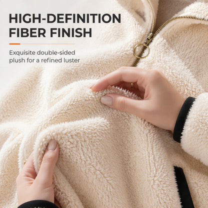 🧥 Easy On/Off, Effortless Layering | Women's Casual Zip-Up Cardigan Jacket