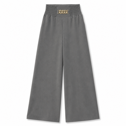 Women's Casual High-Waisted Wide-Leg Pants