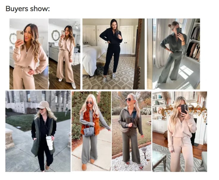 💝LAST DAY SALE 50% OFF!!⚡🎀Women's 2 Piece Casual Outfits Sweatsuit Set