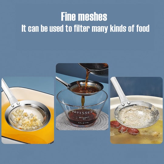 🍄Fine Mesh Stainless Steel Colander