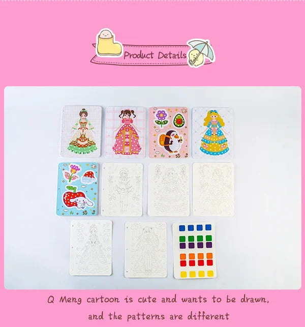 💟Childhood infinite dream hand-painted💟
